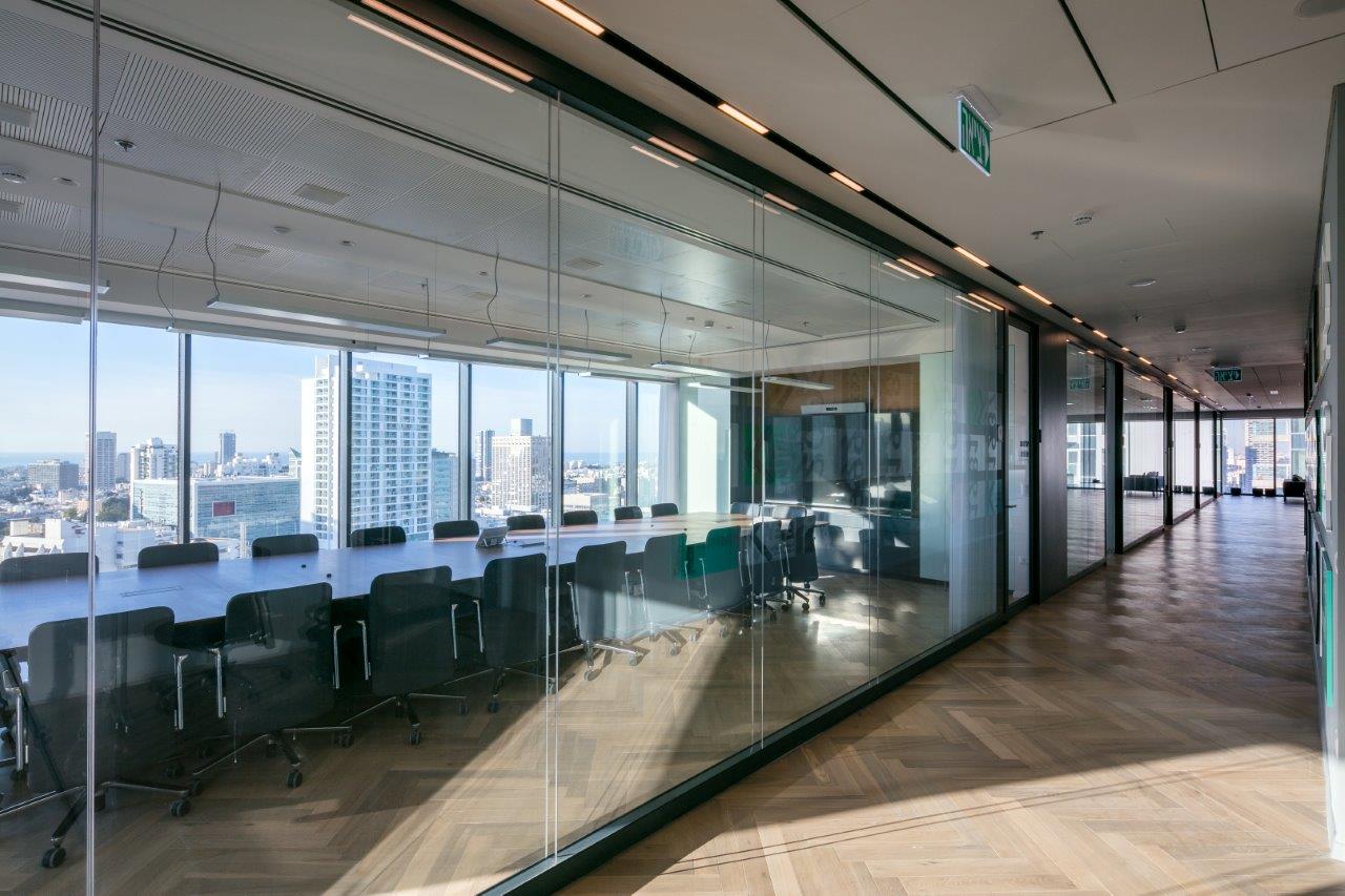 Frameless Double Glazed Glass Wall Partitions