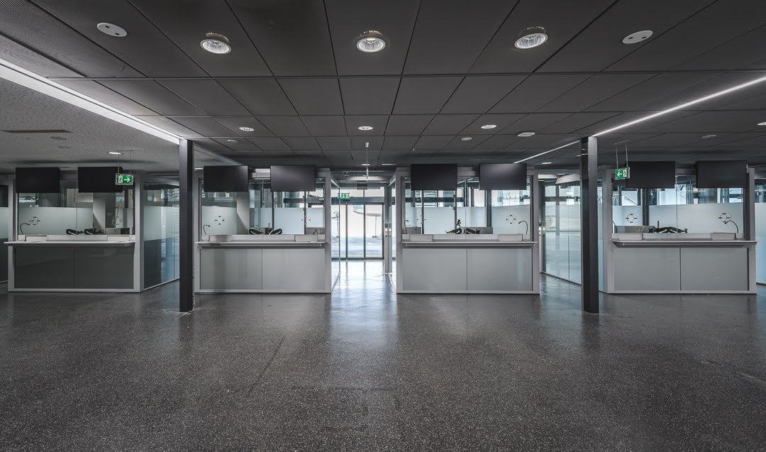 New border control cabins for Vienna airport